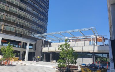 Steel Detailing & Drafting – Community Centre Awning – Lachlan’s Line, Sydney